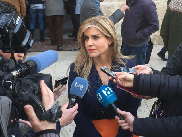 La secretaria general del Partido Popular de la Comunitat Valenciana, Eva Ortiz,