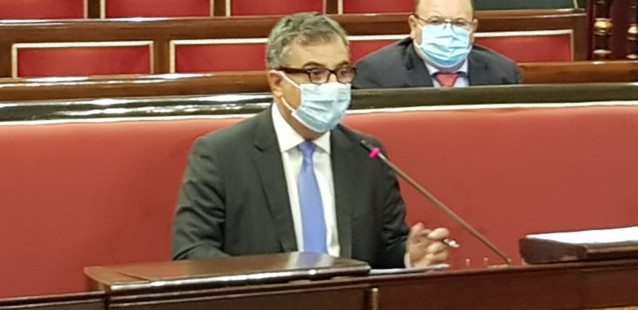 El senador del PP Juan María Vázquez