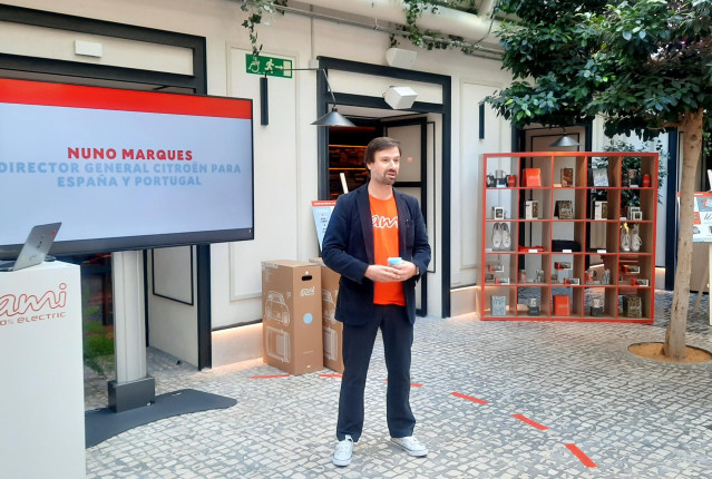 El director general de Citroën para España y Portugal, Nuno Marques.