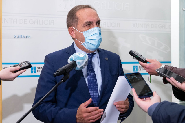 El conselleiro de Facenda, Valeriano Martínez