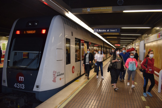 Metrovalencia ofrecerá en sus principales estaciones información a tiempo real sobre el aforo de los trenes