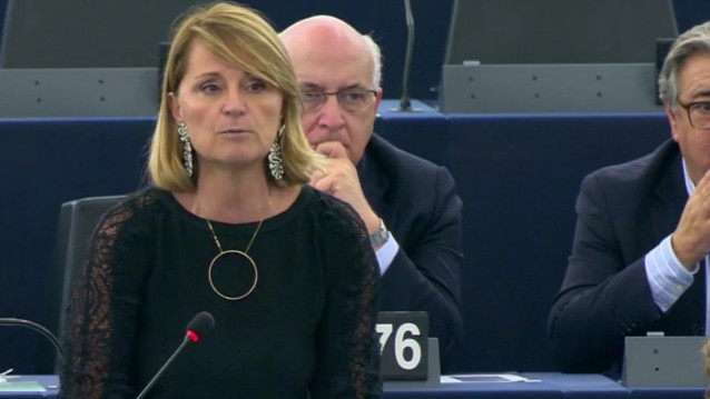 La eurodiputada del PP, Rosa Estaràs.