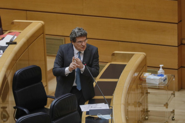 El Ministro de Inclusión, Seguridad Social y Migraciones, José Luis Escrivá