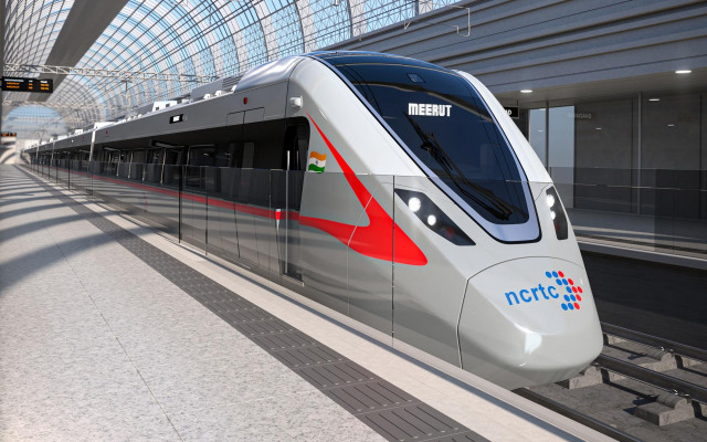 Un tren de Bombardier en la India