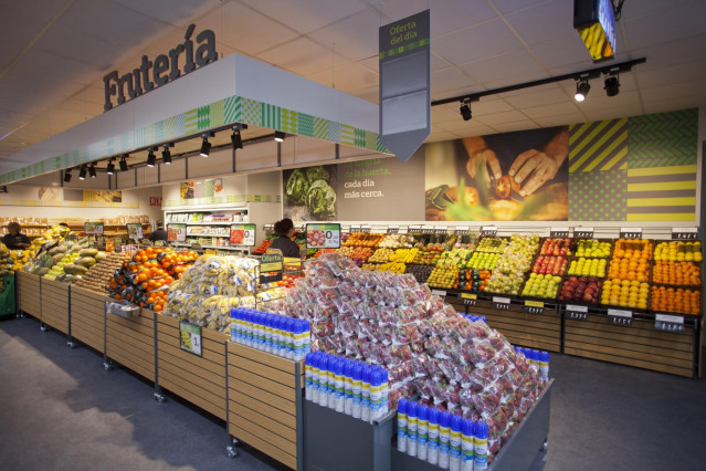 Imagen de un supermercado.
