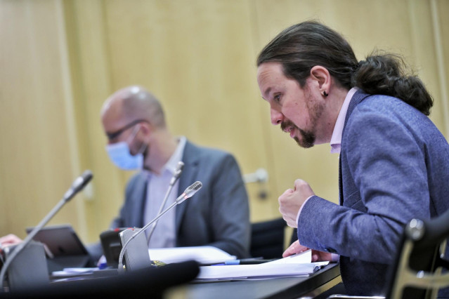 Pablo Iglesias e Ignacio Álvarez presentan el Plan de Choque en Dependencia