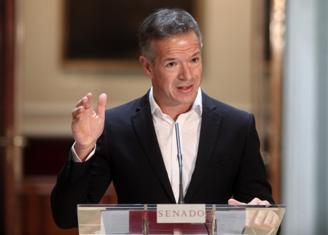 El portavoz del Grupo Socialista en el Senado, Ander Gil..