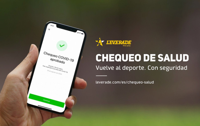 Chequeo de salud COVID19 de LEVERADE