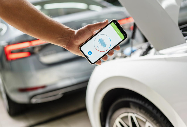 Aplicación de inteligencia artificial de Skoda.
