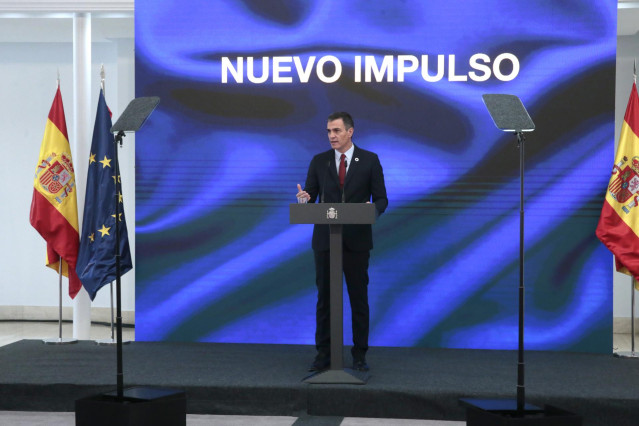 El presidente del Gobierno, Pedro Sánchez.