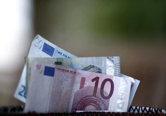 Billetes, monedas, euros, euro, dinero