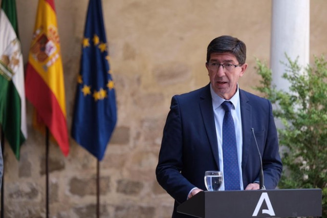 El vicepresidente de la Junta, Juan Marín