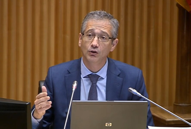 El gobernador del Banco de España, Pablo Hernández de Cos