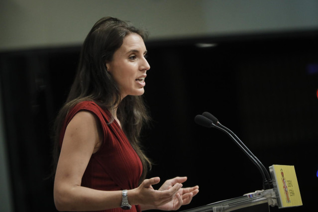 Imagen de recurso de la ministra de Igualdad, Irene Montero, en Madrid (España) a 30 de julio de 2020.