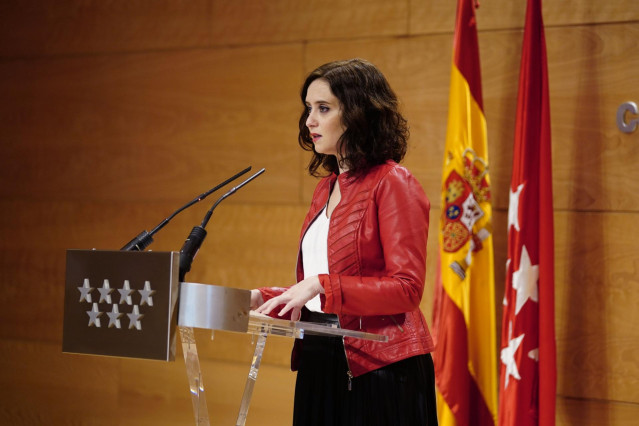 Imagen de recurso de la presidenta de la Comunidad de Madrid, Isabel Díaz Ayuso