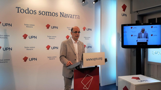 Alberto Catalán, senador de UPN.