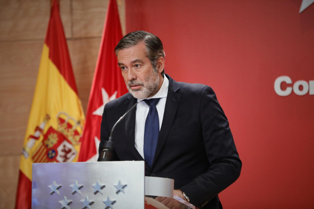El consejero de Justicia, Interior y Víctimas, Enrique López.