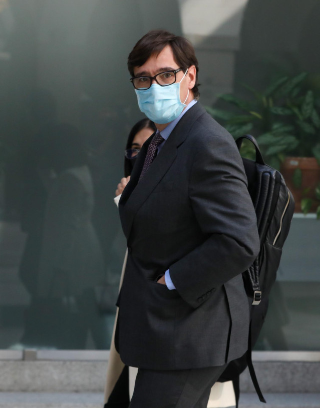 El ministro de Sanidad, Salvador Illa.