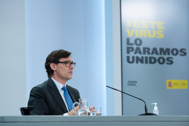 El ministro de Sanidad, Salvador Illa.