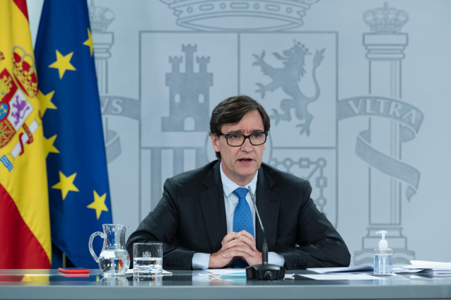 El ministro de Sanidad, Salvador Illa.
