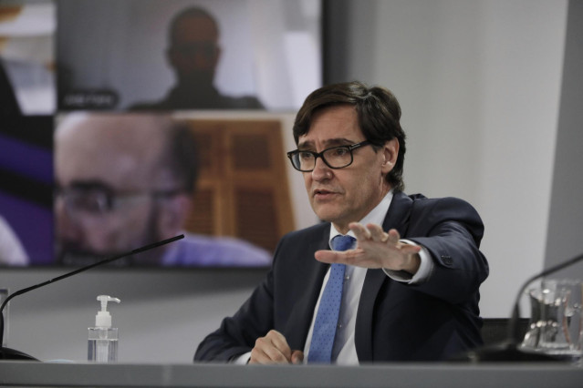 El ministro de Sanidad, Salvador Illa