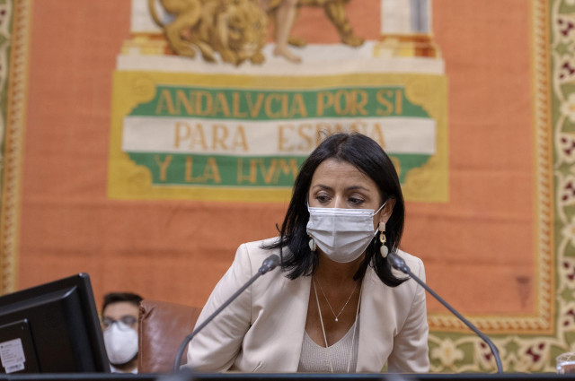 La presidenta del Parlamento de Andalucía, Marta Bosquet, en una foto de archivo