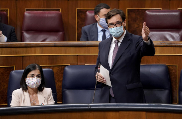El ministro de Sanidad, Salvador Illa