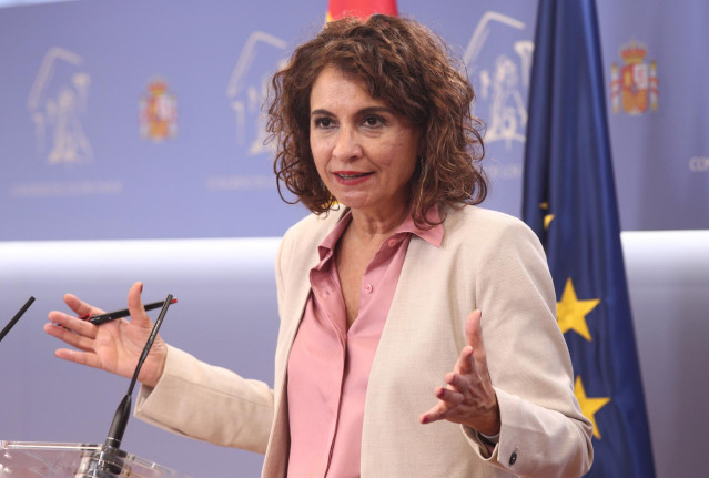 La ministra de Hacienda, María Jesús Montero