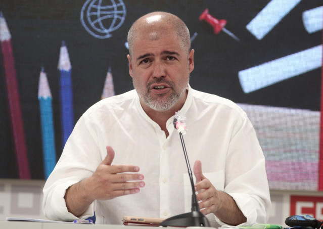 El secretario general de CCOO, Unai Sordo