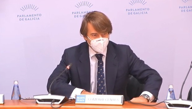 Director xeral de Planificación e Orzamentos, Miguel Corgos, en comisión
