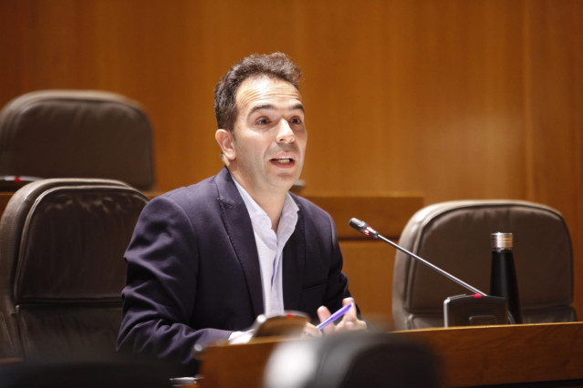 El portavoz del PAR, Jesús Guerrero
