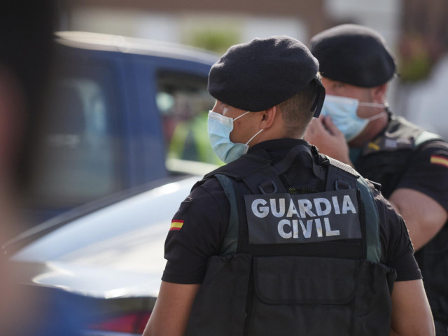 Imagen de archivo de agentes de la Guardia Civil