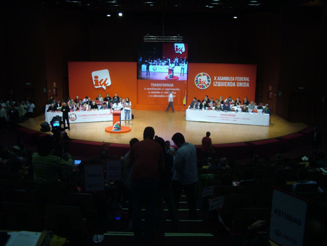 Imagen de recurso de la X Asamblea federal IU.