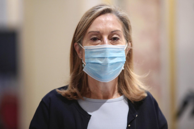 La exministra y actual vicepresidenta segunda del Congreso de los Diputados, Ana Pastor, a su llegada a la Mesa del Congreso de los Diputados, en Madrid, (España), a 29 de septiembre de 2020.
