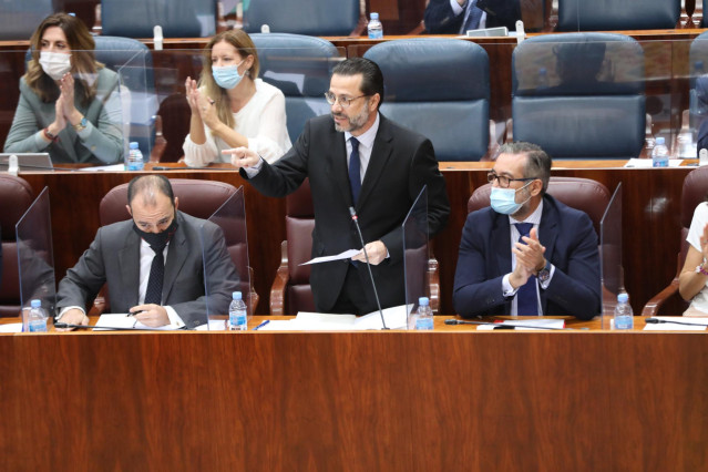 El consejero de Hacienda de la Comunidad de Madrid, Javier Fernández-Lasquetty.