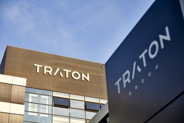 Logo de Traton (Volkswagen).
