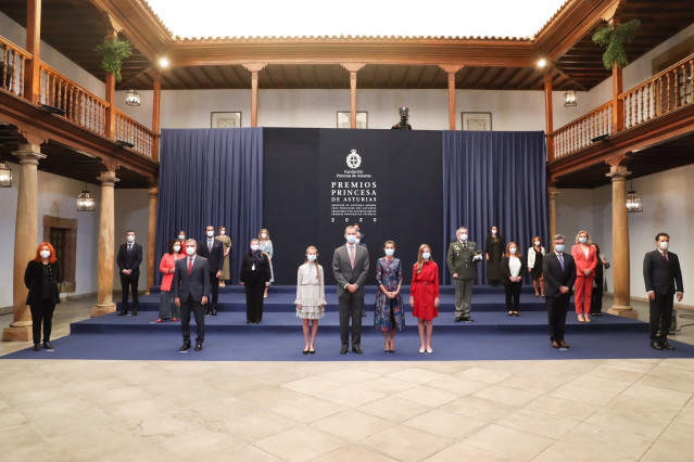 La Familia Real en los Premios Princesa de Asturias