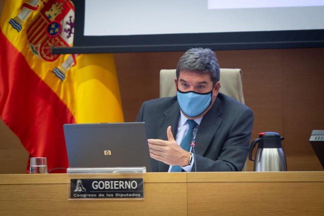 El ministro de Inclusión, Seguridad Social y Migraciones, José Luis Escrivá, comparece en el Congreso en Comisión