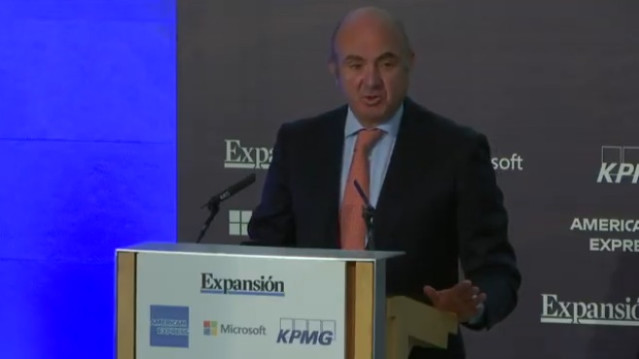 Luis de Guindos, vicepresidente del BCE