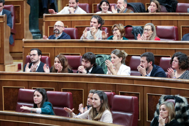 Imagen de recurso de la bancada de Unidas Podmeos, a 4 de enero de 2020.