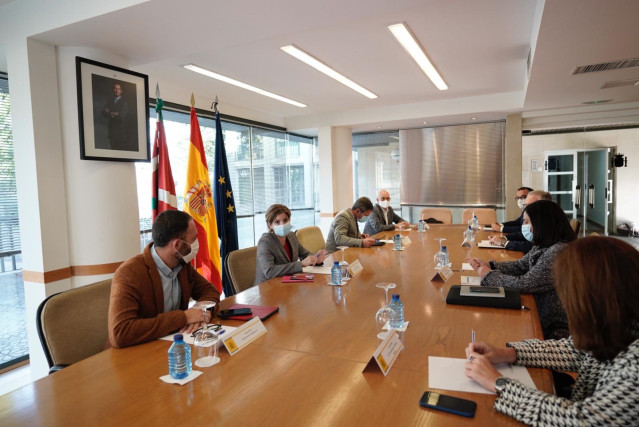 Reunión institucional con la secretaria de Estado de Migraciones, Hana Jalloul
