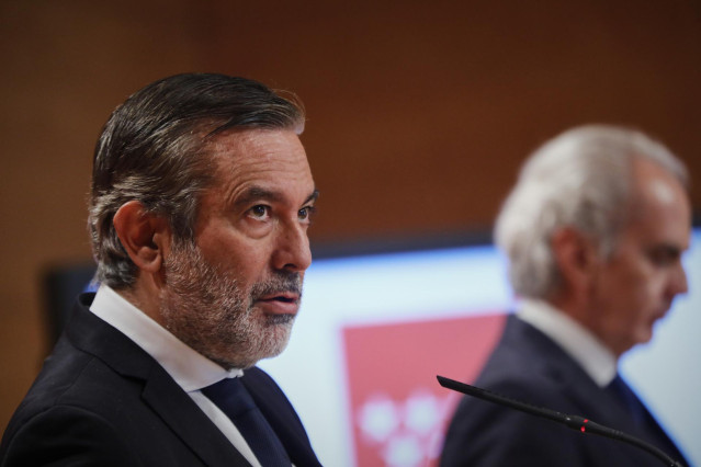 El consejero de Justicia, Interior y Víctimas, Enrique López. Archivo.