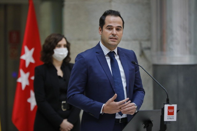 El vicepresidente de la Comunidad de Madrid, Ignacio Aguado.