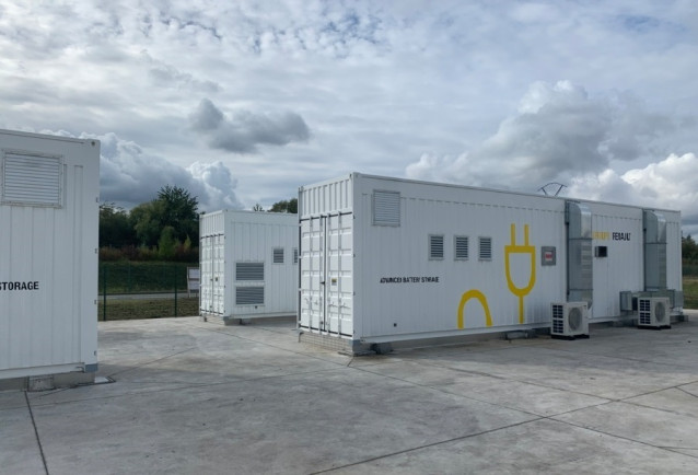 Almacenamiento de energía de Renault.