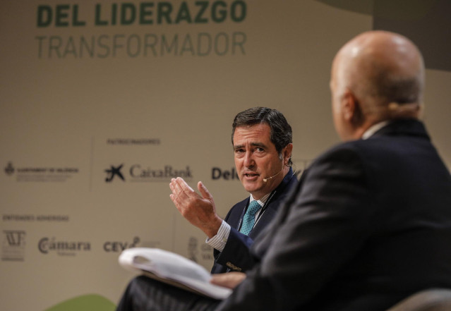 El presidente de la patronal CEOE, Antonio Garamendi