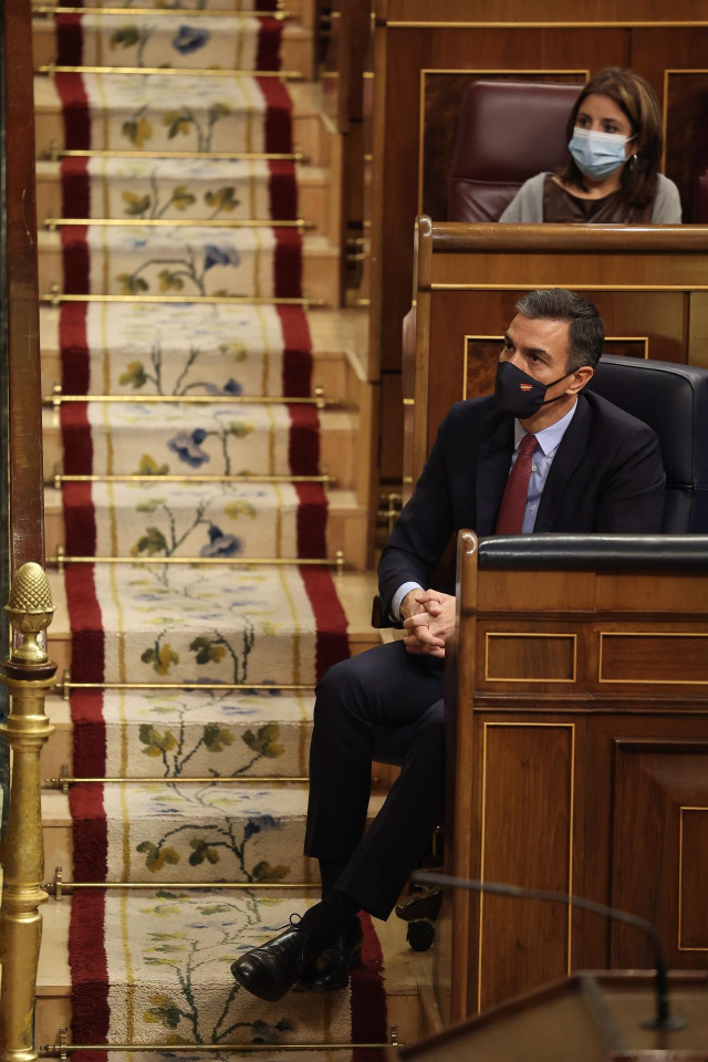 El presidente del Gobierno, Pedro Sánchez