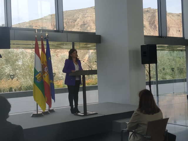 La presidenta del Gobierno de La Rioja, Concha Andreu