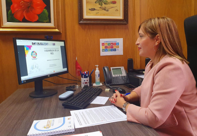 La diputada Amparo Torres.