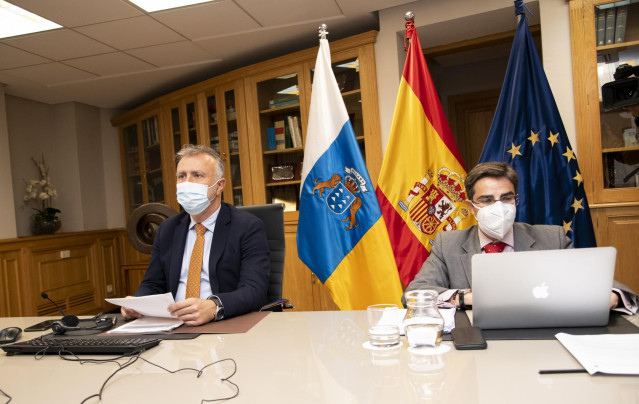 El presidente de Canarias, Ángel Víctor Torres