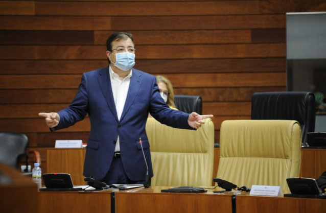 Vara en el pleno de la Asamblea, en una imagen de achivo